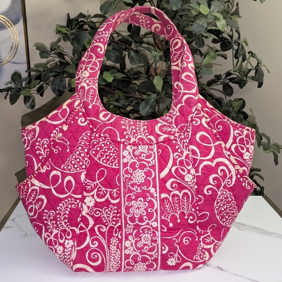 ❤️SALE❤️Vera Bradley Pink Patterned Handbag - Picture 2 of 12